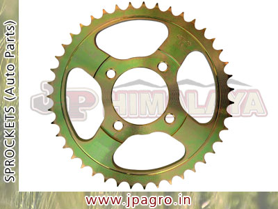 Rear Wheel Sprocket - front sprockets - auto parts Sprocket manufacturers suppliers in india punjab ludhiana